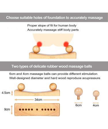 Psoas Muscle Release Tool with 6 Massage Heads for Back Pain Relief and Trigger Point Therapy - Buy Online on GoSupps.com