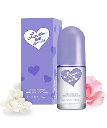Dana Love's Soft Jasmin Cologne Mist 1.5oz Womens Body Spray Baby Soft Jasmin (1.5 Fl Oz)