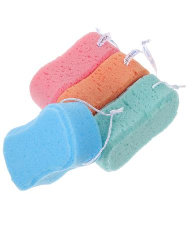 8pcs Sponge on a Rope Exfoliation Body Loofah Bath Accessories for Kids Sponges for Men and Cleaning Scrubber Bath Sponge Kids Bath Shower Sponge Loofah Bath Ball Thicken Man