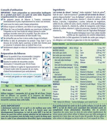 Hipp Organic Milk 2 Goat Box 400 g - Buy Online on GoSupps.com