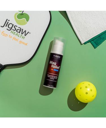 Jigsaw Health MagRelief Magnesium Lotion 5oz - Natural Muscle Relaxation and Pain Relief - Buy Online on GoSupps.com