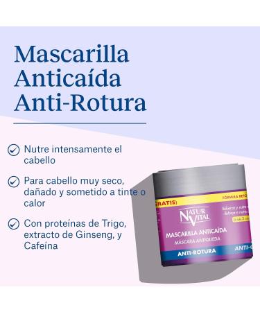 Nature and Life NOVA ENGEL AntiHair Loss Mask AntiBreakage Hair Treatment 500 Ml - Buy Online on GoSupps.com