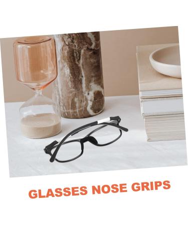 Lurrose 10 Pack Silicone Nose Pads for Glasses | Glasses Repair Set | Black Rubber Nose Pads | Replaceable Glasses Accessories 2.7x1.2x0.1cm - Buy Online on GoSupps.com