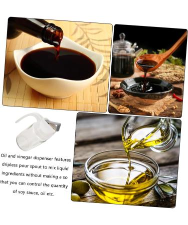 Zerodeko Oil Bottle Sauce Bottles Glass Condiment Bottle Household Vinegar Bottle - Buy Online on GoSupps.com