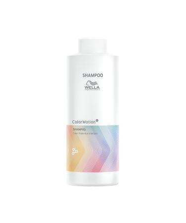 Wella Professionals ColorMotion+  Color Protection Shampoo For Colored Hair  Preserves Smoothness and Shine While Strengthening Hair  33.8oz