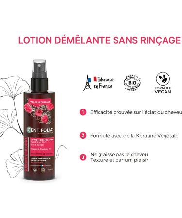  Centifolia CENTIFOLIA | Leave-In Detangling Lotion | Detangles Without Weighing Hair | Sublime Shine Range | Shiny & Flexible Hair | Org - Buy Online on GoSupps.com