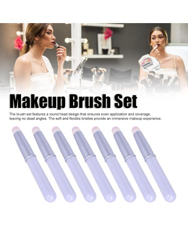 Lip Brush Multipurpose 7 Pieces Precise Coverage Concealer Makeup Brush Round Head for Travel - Buy Online on GoSupps.com
