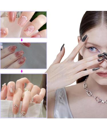 Short Nail Tips - 600PCS Half Matte Soft Gel Nail Tips Full Cover False Nails Tips Clear Acrylic Fake Nails Tips for Press On Nails Short 12 Size 600 PCS (600-Short-B) B Short - Buy Online on GoSupps.com