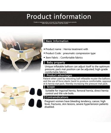 Samnuerly Adjustable Inguinal Hernia Belt Support | Comfortable & Effective Hernia Bag Strap for Men & Women - Worldwide Shipping - Buy Online on GoSupps.com