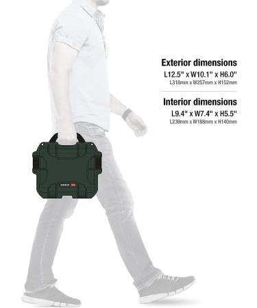 Nanuk 905 Waterproof Hard Case - Olive | Durable Empty Case - Buy Online on GoSupps.com