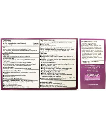 Rite Aid Omeprazole 20mg Delayed Release Tablets - 3 Bottles, 42 Count - Heartburn Relief & Medicine - Buy Online on GoSupps.com