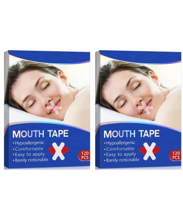 Sleep Strip 240PCS Mouth Strap for Sleep Improve Sleep Quality Relieve Snoring Reduce Mouth Breathing