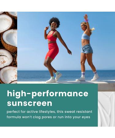 Hawaiian Tropic Island Sport Sunscreen SPF 30 - High Performance, Light Tropical Scent, 8 fl oz - Buy Online on GoSupps.com
