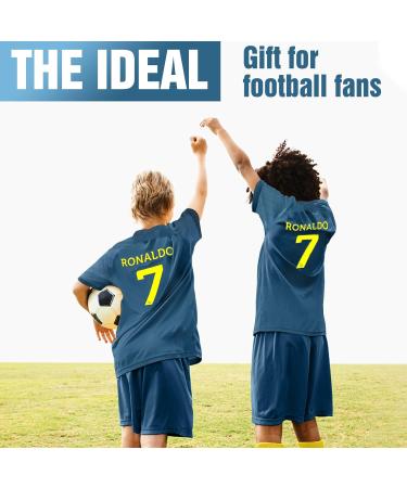 Sternstund Children's Home/Away Football Jersey Sets - Youth Soccer Kits Training Shirts & Shorts Ages 6-7 - Shop Now! - Buy Online on GoSupps.com