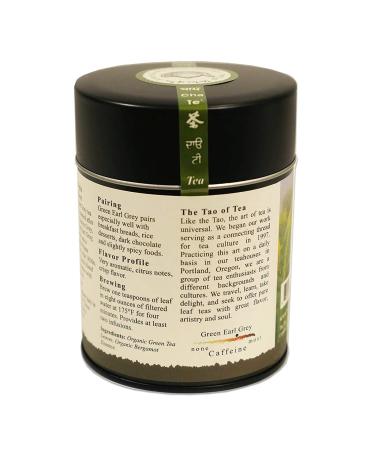 Organic Green Earl Grey Tea - Tao of Tea 4oz | Premium Bergamot Green Tea - Buy Online on GoSupps.com