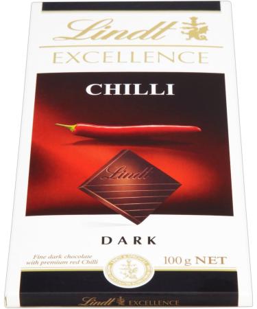  Lindt Lindt Excellence Chilli Chocolate 100 g (Pack of 5) - Buy Online on GoSupps.com