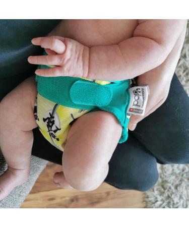 Close Pop-in Premium Bamboo Newborn Cloth Nappy - Lemur Print, Reusable & Absorbent - Buy Online on GoSupps.com