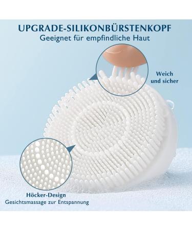 Coslus Electric Face Cleansing Brush - IPX7 Waterproof 7 Brush Heads for 360 Deep Cleansing - Buy Online on GoSupps.com