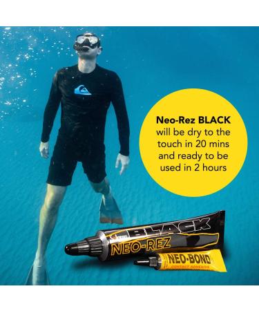 SOLAREZ Neo-Rez Black - Wetsuit Repair Filler, Sealer - USA Made - Buy Online on GoSupps.com