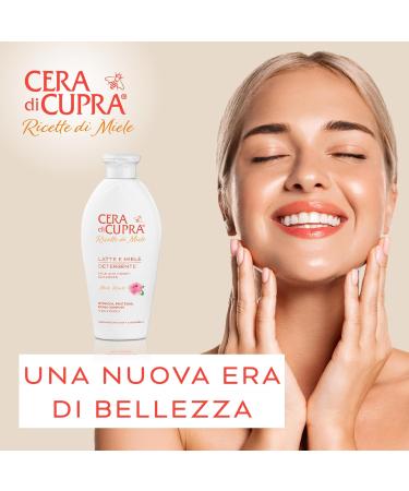 Milk and Honey Face & Eye Cleanser 200ml - Made in Italy | Gentle Formula for All Skin Types - Buy Online on GoSupps.com