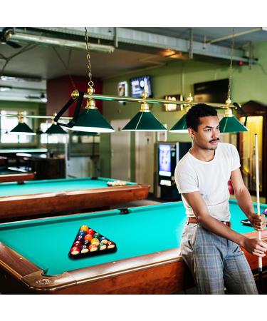 Black Plastic Billiard Pool Ball Racks for 8-Ball and 9-Ball Games | Fits Standard 2-1/4 Billiard Pool Balls - Buy Online on GoSupps.com