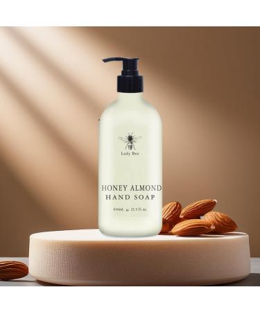 Home & Body Company Lady Bee Hand Soap Set 4 Pack with Eucalyptus Lavender Tea Tree Mint Honey Almond Scents 21.5 fl oz Each with Pump Dispenser - Buy Online on GoSupps.com