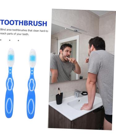 Iwowhero 10-Pack Mini Foldable Toothbrush for Kids | Soft Portable Travel Toothbrush | Ideal for Prison & Travel Accessories - Buy Online on GoSupps.com