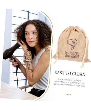 Healeved 10 Pcs Drawstring Storage Bags Portable Hair Dryer Bag Hair Blow Dryer Drawstring Bag Cloth - Buy Online on GoSupps.com