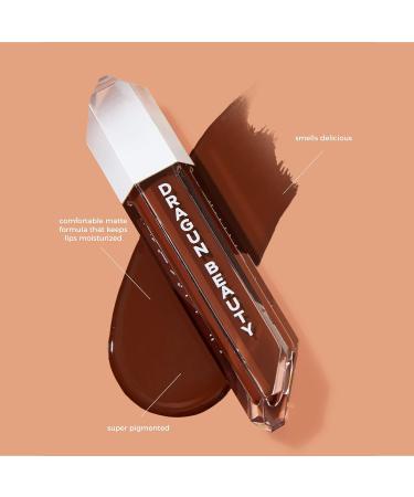 Buy DRAGUN BEAUTY DragunGlass Matte Liquid Lipstick - Dark Chocolate | Hydrating Vegan Cruelty-Free | International Shipping Available - Buy Online on GoSupps.com