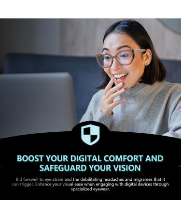 Fashion Blue Light Blocking Glasses for Women - Stylish Square Khaki Frame for Computer TV & Gaming - Buy Online on GoSupps.com