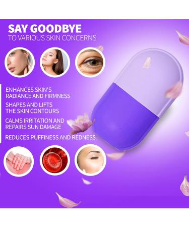 Buy Ice Face Roller - Silicone Ice Mold for Face Eyes & Neck | Reduce Puffiness & Migraine Relief | Reusable & Washable - Buy Online on GoSupps.com