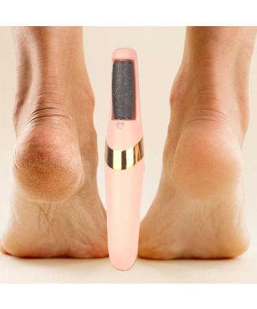Foot File Rechargeable Electric Callus Remover Hard Skin Remover Tool Foot Scraper with 2 Heads 2 Speeds for Cracked Heels Calluses Dead Skin - Buy Online on GoSupps.com