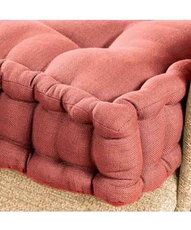 Chums 3 Seater Booster Cushion in Terracotta - Comfortable International Shipping Available - Buy Online on GoSupps.com