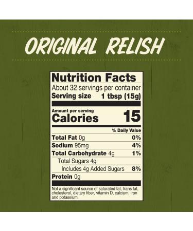 Wickles Pickles Original Relish (3 Pack - 16oz Each) - Dill Pickle Relish - Sweet  Slightly Spicy  Wickedly Delicious - Buy Online on GoSupps.com