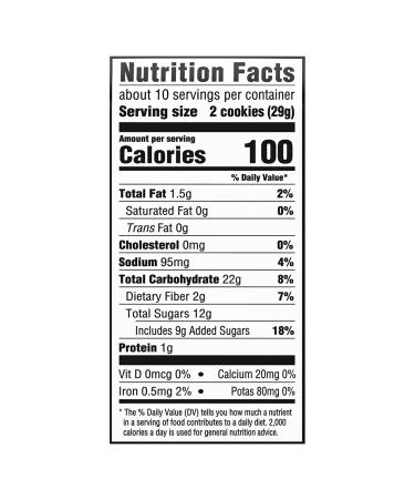 Newtons Whole Grain Wheat Fruit Chewy Fig Cookies - 10 oz Pack - Buy Online on GoSupps.com