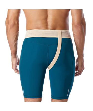 Inguinal Hernia Belt for Men and Women - Adjustable Support for Unilateral/Bilateral Hernias - Medium Size - Buy Online on GoSupps.com