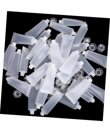 FRCOLOR 150 Pcs Clamshell Bottles - Frosted White Metasequoia | 7.5x3CM | Perfect for Crafts & Storage - Buy Online on GoSupps.com