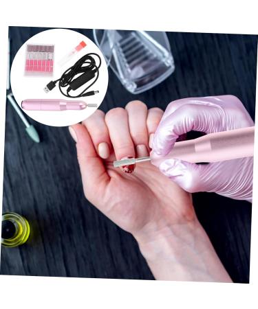 SKISUNO 1 Set Polisher Electric Nail File Hat with Ponytail Wig Acrylic Nail Kit Professional Nail Drill Nail Art Kit para U as Nail Kits Cordless Aluminum Alloy Electrical Tools Child 11.20X2.00X2.00CM As Shown - Buy Online on GoSupps.com