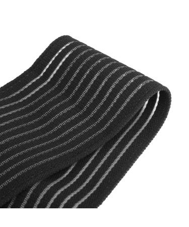 High Elastic Bandage - Extra Long Stretch Compression Knee Brace for Sports & Running - Black - Buy Online on GoSupps.com