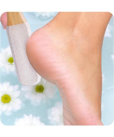 Ninnyi 2PCS Pumice Stone Set for Feet Foot Scrubber with a Fingernail Pumice Stone for Dead Hard Skin - Buy Online on GoSupps.com