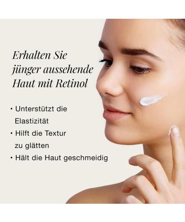 Poppy Austin Vegan Retinol Cream 100ml - Organic Eye & Face Cream with Vitamin E & Green Tea - Cruelty-Free Hydrating Retinol for Women - Buy Online on GoSupps.com