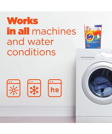 Tide Pods Laundry Detergent Soap Pods Original 3 Bag Value Pack - HE Compatible, 37 Count (Pack of 3) - Buy Online on GoSupps.com