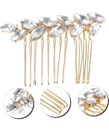 FOYTOKI Fashionable Diamond Hair Accessories Hair Combs for Women Decorative Hair Combs Hair Comb Clips Girl Headpiece Hair Accessories for Hair Comb for Thin Hair - Buy Online on GoSupps.com