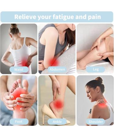 Small Heat Bottle with Cover - 320ml Mini Silicone Hot Water Bottle for Warm & Cold Relief | Ideal for Menstrual Pain & Hand-Foot Warmers - Blue - Buy Online on GoSupps.com