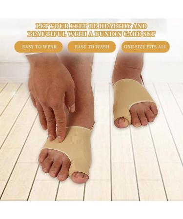 UOMIO Adjustable Bunion Corrector for Women and Men - Toe Straightener and Hallux Valgus Protective Cover for Bunions Correction - Buy Online on GoSupps.com