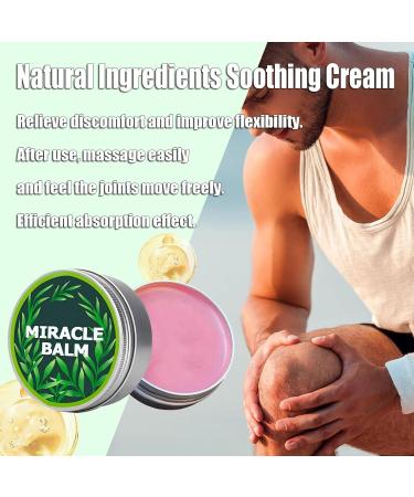 Nasteck Mobile Parts Balm for Swollen Legs 2 Pack Organic Miracle Balm - Natural Ingredients Soothing Joint Cream for Back Hands Feet and Body - Buy Online on GoSupps.com