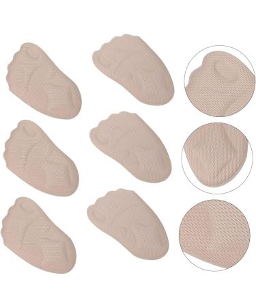 FRCOLOR 3 Pairs Half Size High Heel Inserts & Metatarsal Pads - Non-Slip & Breathable Insoles for Men's Shoes - Buy Online on GoSupps.com