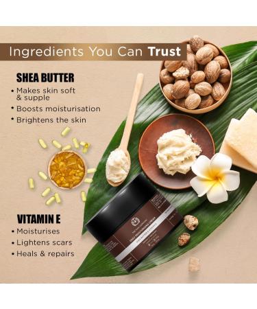 Shop The Man Company Daily Moisturising Cream - Shea Butter & Vitamin E for All Skin Types | 50 gm | Hydrating & Nourishing | International Shipping Available - Buy Online on GoSupps.com