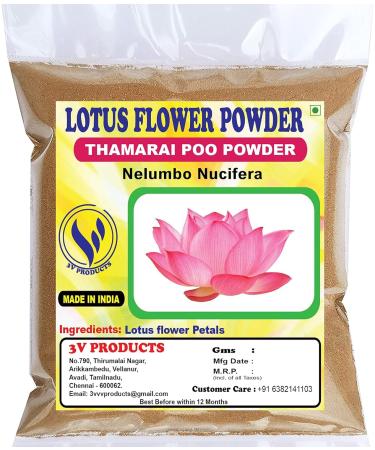 NENA Lotus Flower Powder 100g | Nelumbo Nucifera Powder for Face Skin and Hair