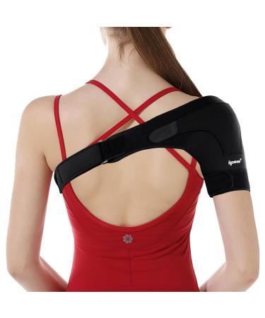 Ipow Adjustable Shoulder Support Brace - Unisex, Left or Right Shoulder, Size L - Buy Online on GoSupps.com